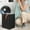 Black, variant on AZXY Collapsible Laundry Basket,Fabric Laundry Hamper,Dirty Clothes Hamper for Kids with Handles,Foldable Large Laundry Basket Tall,Clothes Hampers