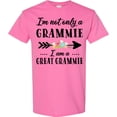 thumbnail image 3 of Inktastic I'm Not Only a Grammie I'm a Great Grammie with Flowers T-Shirt, 3 of 5