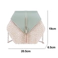 thumbnail image 2 of Bolso bandolera elegante para mujer, bonito bolso de paja, 2 of 4