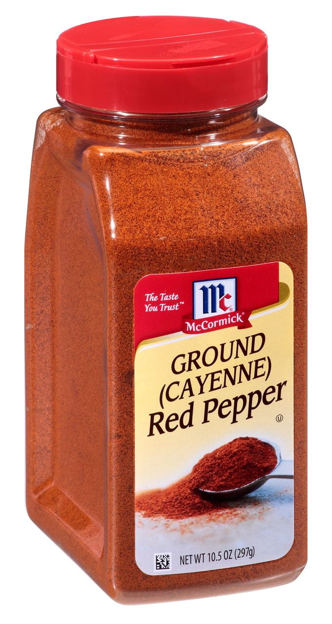 Product of McCormick Ground Cayenne Red Pepper 10.5 oz.