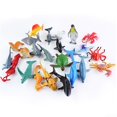 thumbnail image 1 of MINGYG Mini Ocean Animal Figure Sea Creatures Model Toy Whale Shark Crab Seahorse Squid, 1 of 9