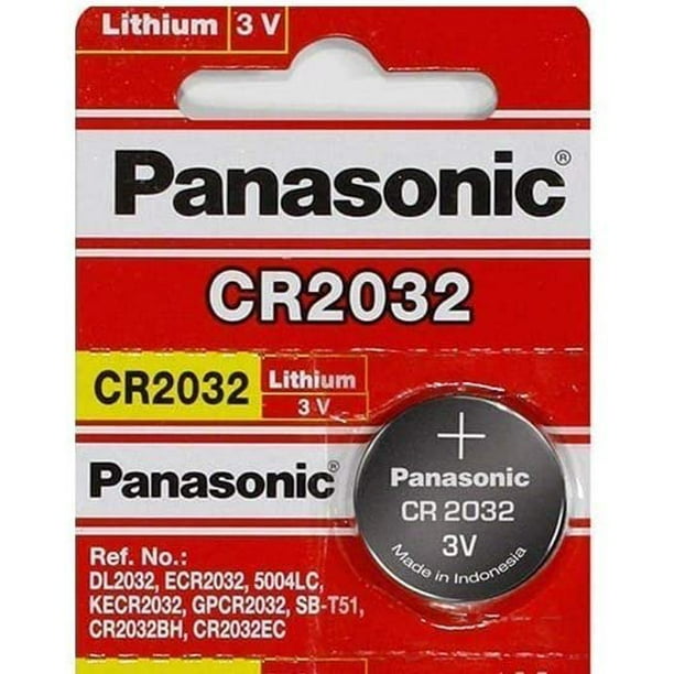 Panasonic Cr2032 3v Lithium Coin Cell Battery Dl2032 Ecr2032 Fast Usa