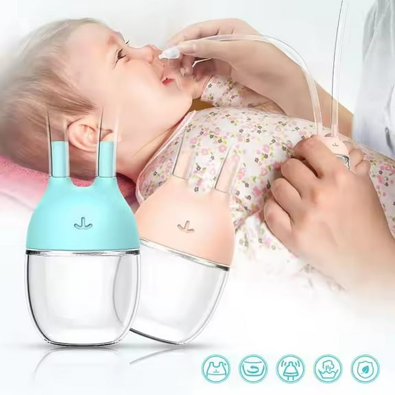 Nasal Suction Device For Newborn Children Baby Clean Up Snot And Feces Suction Nasal Congestion Cleaner Removable Pc Cup