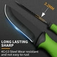 thumbnail image 6 of Plys Multifunction Survival Knife Fixed Blade Outdoor Tactical Knives with Fire Stick and Whistle, Camping Hiking Essentials Gear, 6 of 7