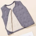 thumbnail image 3 of Kiijoy Toddler Boys Warm Vest Thermal Cozy Layering Sleeveless Jacket Vest, Sizes 3-4, 3 of 3