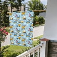 thumbnail image 5 of Easygdp Building Truck Garden Flag Yard Flag Welcome Flag, Double-Sided, Weather Resistant for Outdoor Decor - 12.5"x18", 5 of 9