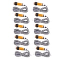 thumbnail image 2 of Through-Beam Photoelectric Switch, Through-Beam Photoelectric Sensor Thickened Cable Photoelectric Switch Sensor, for Security Systems, 2 of 7
