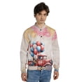 thumbnail image 4 of Vintage Patriotic Australian Cattle Dog 4th of July Independence Memorial Day All Over Print 3D Baseball Jacket Heeler Lover Gifts Bomber Jacket Softball - 01006, 4 of 6