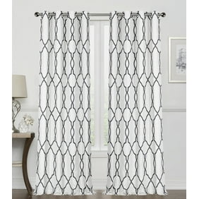 2 Pack Regal Home Collections Lattice Trellis Shabby Chic Window