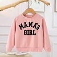thumbnail image 4 of Gerichy Toddler And Youth Crewneck letter printed Sweatshirt Pink,3-4 Years, 4 of 4