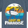 thumbnail image 3 of Instant Message - Lost In Paradise Sasquatch  - Toddler & Youth Short Sleeve Graphic T-Shirt, 3 of 6