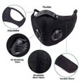 thumbnail image 5 of Unisex Face Mask 5 Layers Reusable Washable, Adjustable Earloop Fashionable Anti Haze Carbon Activated Valve Filter Air Purifying Cover Mask Adult Kid, 5 of 11