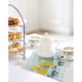 thumbnail image 4 of Easter Kitchen Dish Towels for Drying Dishes Set of 3, Polka Dot Bunny Farmhouse Vintage Green Striped Waffle Weave Microfiber Hand Tea Bathroom Towels Quick Dry & Absorbent Towel 12x12, 4 of 7