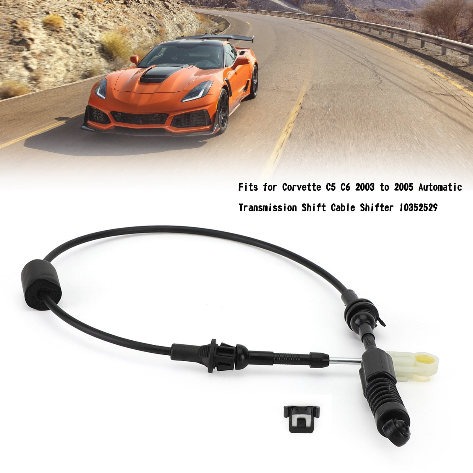 Automatic Transmission Shift Cable Shifter 10352529 For Corvette C5 C6 20032005