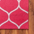 thumbnail image 6 of Unique Loom Trellis Frieze Collection Area Rug - Rounded (8' x 11' Rectangle Pink/Ivory), 6 of 7