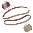 thumbnail image 3 of Cinturón de lijado de 1 pulgada x 30 pulgadas de Unique Bargains, 180 granos, 5 piezas, 3 of 4
