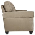 thumbnail image 4 of Pemberley Row Velvet Marzipan Beige Loveseat Rectangular 61" Unassembled, 4 of 4