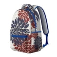 thumbnail image 2 of Boho Print College Backpack - Vintage Inspired Tribal Pattern, 17" Laptop Sleeve, Roomy for Books & Essentials, Campus Must-Have, 2 of 6