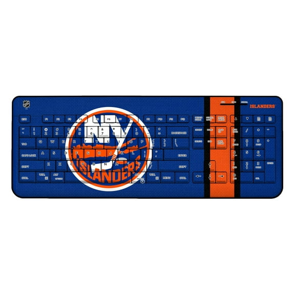 New York Islanders Stripe Wireless Keyboard
