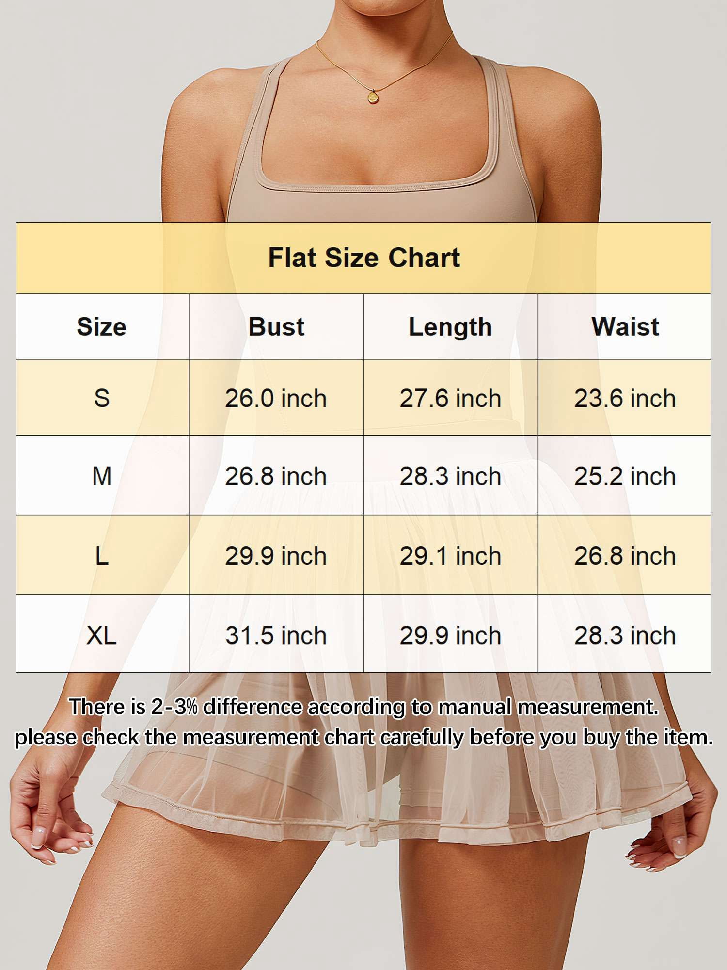 Deago Womens Tennis Golf Dress with Built-in Bra Shorts Backless Square Neck Mini Mesh Puffy Skirt Athletic Dresses with Pockets (Black, S)
