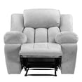 thumbnail image 2 of Sillón Reclinable Mecedora TRINITY Rexons 1 Plaza Plata Silver, 2 of 8