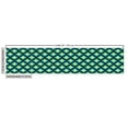 thumbnail image 2 of Geometric Fabric by the Yard, Abstract Rhombuses Bullseye Shapes Ornamental Design Dark Backdrop, Decorative Upholstery Fabric for Chairs & Home Accents, Dark Blue Green by Ambesonne, 2 of 4