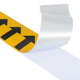 thumbnail image 4 of Uxcell Flow Arrow Tape, Polyethylene Pipe Marking Sticker, 2 inch x 33 ft, Yellow/Black, 4 of 5