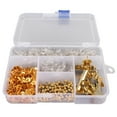 thumbnail image 2 of Push Pins Set, Strong Load Bearing Gold Thumb Tacks Set Multipurpose 465pcs Decorative  for Bulletin Board for Map for Picture, 2 of 7