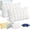 #A004 White&White, variant on Cooling Marshmallow Puff Pillow – Mellow Puff Pillow for Adults, Cloud Bed Sleep Pillow, High Resilience Support, Neck Align for Side Back Sleepers, Breathable Skin Friendly Washable