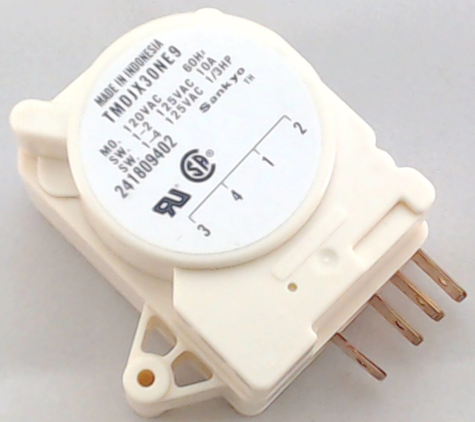 Refrigerator Defrost Timer for Frigidaire, AP2592907, PS423802