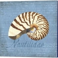thumbnail image 3 of Metaverse Tara Reed 'Oceanum Shells Blue' Canvas Art (Set of 4), 3 of 5