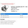 thumbnail image 2 of Pump - Compatible with 1977 - 1982 Toyota Corona 1978 1979 1980 1981, 2 of 2