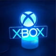thumbnail image 1 of 3d Illusion Lamp Led Night Light Xbox Home Game Smart Unique Present F, 1 of 5