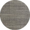 thumbnail image 1 of Ahgly Company Indoor Round Abstract Tan Brown Abstract Area Rugs, 5' Round, 1 of 6