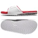 thumbnail image 2 of MENS N I-K-E Jo r-dan HYDRO III 3 RETRO WHITE RED CEMENT SLIDES SANDALS - Size 11, 2 of 6