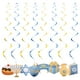 thumbnail image 1 of KAKOWELY 30 piezas de decoraciones colgantes para fiesta de Hanukkah, serpentinas en espiral, decoraciones de Hanukkah, 1 of 4