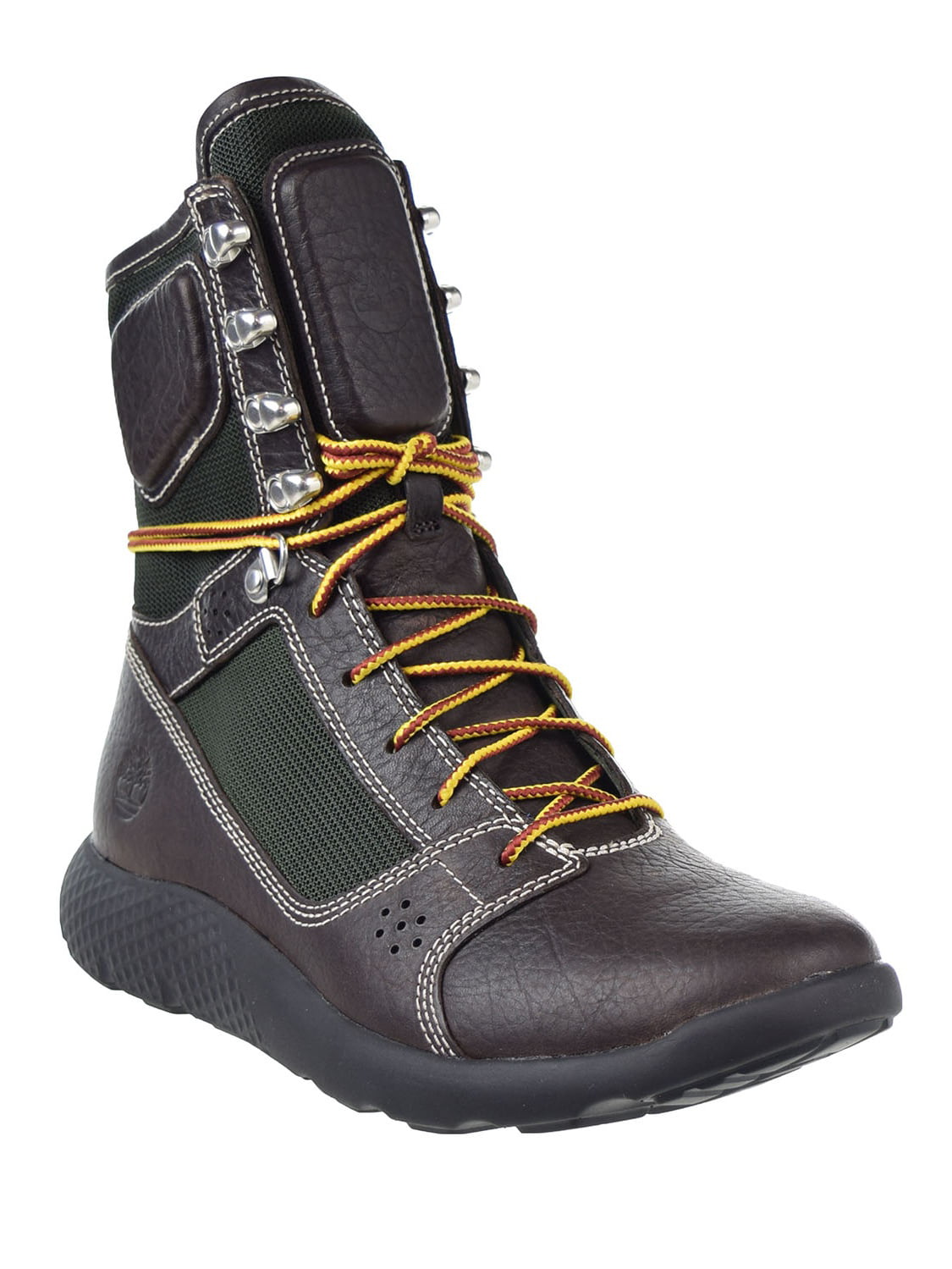 operador Vuelo Huerta Timberland Limited Realese Flyroam Tactical Leather Men's Boot Dark  Brown/Green tb0a1nk3 - Walmart.com