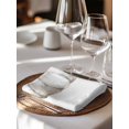 thumbnail image 6 of Fall White Pumpkins Cloth Napkins Set of 6 Reusable Dinner Napkins, Thanksgiving Watercolor Farmhouse Cocktail Napkin Washable Table Napkins for Wedding/Holiday Party/Baby Shower 20"x20", 6 of 7