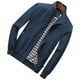 thumbnail image 4 of Abrigo de hombre, abrigo informal de negocios, abrigo ligero de color sólido para primavera y otoño para hombre, 4 of 5