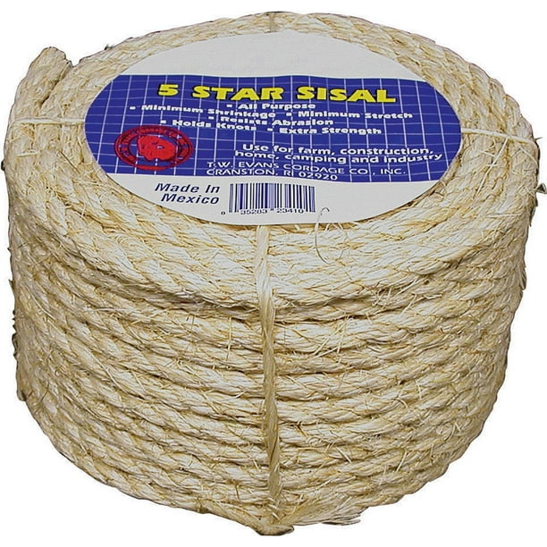 ROPE SISAL 3/4 X 600FT