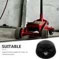 thumbnail image 3 of TEHAUX 1 Set Black Plastic Trailer Jack Wheel for Stable Support and High Load Capacity 5.70X5.70X1.97In, 3 of 6