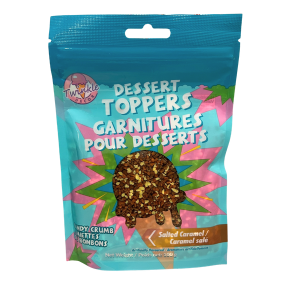 Twinkle Garnitures pour desserts - Caramel Sale Miettes de bonbons Twinkle Garnitures pour desserts - Caramel Sale Miettes de bonbons 100g