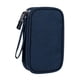 thumbnail image 1 of Organizador de cables de viaje, bolsa de almacenamiento de cables, ligero, resistente a golpes, accesorios tecnológicos Azul marino grande, 1 of 9