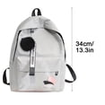 thumbnail image 6 of Hvmvliv Outdoor Travel Backpack Carry on Backpack with Water Bottle Pocket,Nurse Bag Casual Daypack for Weekender Business Hiking Gray, 6 of 9