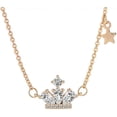 thumbnail image 2 of Xihbxyly Collar con Incrustaciones de Circonita para Mujer, Cadena de Clavícula con Estrella Ins, Elegante Collar con Colgante para Chicas Adolescentes, 2 of 2
