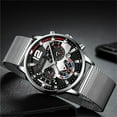 thumbnail image 4 of SUSHNAG Men'S Business Watch Fashion Sport Men'S Stainless Case Quartz Analog Wrist Watch, 4 of 9
