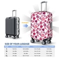 thumbnail image 6 of Balery Luggage Cover Tulips Flowers Print Suitcase Covers for Luggage Elastic Washable Suitcase Protector Fits 18-32 Inch Luggage-Large, 6 of 9