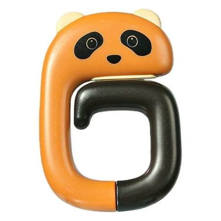 

Portable Cute Panda Bear Cat Hooks Heavy Duty Hooks Decorative For Kids Girls For Key Coat Robe Towel