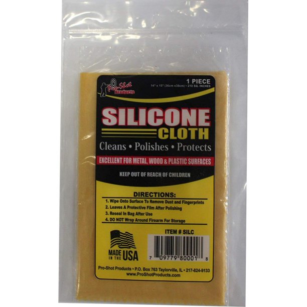 Silicone Cleaning Cloth, Made in USA By Pro Shot Gun Care