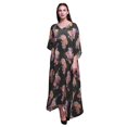 thumbnail image 1 of Bimba Floral Beach Kaftan Bikini Cover up Womenâ€™s Maxi Dress Long Caftan-S-L, 1 of 5
